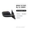Specchietto Retrovisore Destro BMW X3 E83 Ry 11 2008+ – Elettrico, Riscaldato, Luce Cortesia, Asferico – foto 2