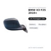 Specchietto Retrovisore Destro BMW X3 F25 2010+ – Elettrico, Riscaldato, Verniciabile – foto 2