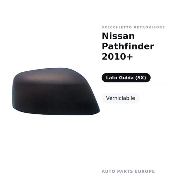 Außenspiegel Links Nissan Pathfinder 2010+ – Lackierbar – Bild 2