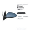 Specchietto Retrovisore Sinistro Nissan Primera 2002+ – Elettrico, Riscaldato, Verniciabile – foto 2