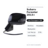 Außenspiegel Rechts Subaru Forester 2013+ – Elektrisch, Beheizt, Klappbar, mit Blinkleuchte, 9 Pin, Lackierbar – Bild 2