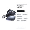 Specchietto Retrovisore Sinistro Mazda 3 2013+ – Elettrico, Riscaldato, Ripiegabile, con Freccia, Asferico, 8 Pin