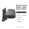 Specchietto Retrovisore Destro Renault Trafic 2014+ / Opel Vivaro 2014+ – Elettrico, Riscaldato, Sonda Temp., Asferico, 7
