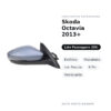 Specchietto Retrovisore Destro Skoda Octavia 2013+ – Elettrico, Riscaldato, con Freccia, 6 Pin, Verniciabile – foto 2