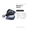 Specchietto Retrovisore Sinistro Mazda 3 2013+ – Elettrico, Riscaldato, con Freccia, Asferico, 7 Pin, Verniciabile – foto 2