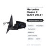 Außenspiegel Rechts Mercedes Klasse C W204 2011+ – Elektrisch, Beheizt, Klappbar, Memory, Umfeldleuchte, Asphärisch, 15 Pin