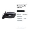 Specchietto Retrovisore Sinistro Nissan Juke 2014+ – Elettrico, Riscaldato, Ripiegabile, con Freccia, 9 Pin, Verniciabile