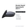 Specchietto Retrovisore Destro Skoda Rapid Spaceback 2017+ – Manuale, con Freccia, Verniciabile – foto 2