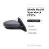 Außenspiegel Links Skoda Rapid Spaceback 2017+ – Manuell, mit Blinker, lackierbar – Bild 2