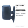 Specchietto Retrovisore Destro Fiat Ducato 94 – Elettrico, Riscaldato, Nero (Variante A) – foto 2