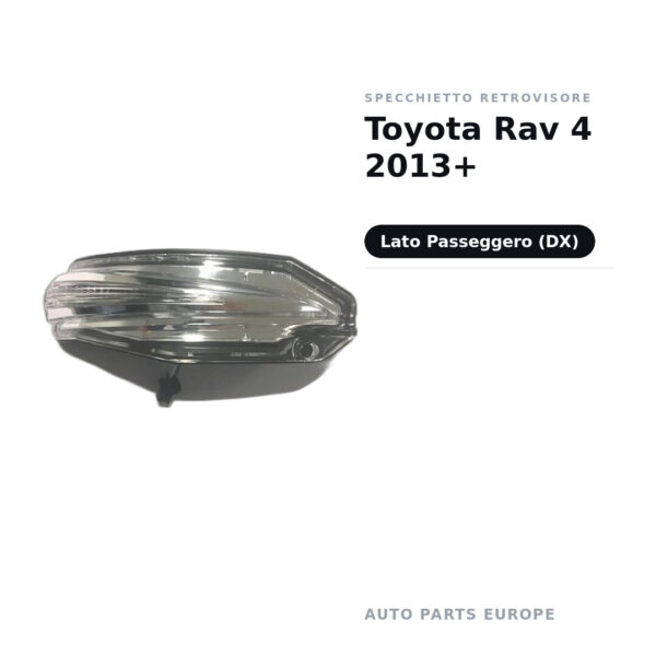 Specchietto Retrovisore Destro Toyota Rav 4 2013+ – foto 2