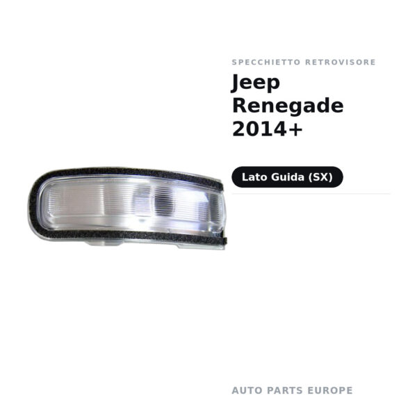 Specchietto Retrovisore Sinistro Jeep Renegade 2014+ – foto 2