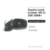 Specchietto Retrovisore Destro Toyota Land Cruiser V8 Fj 200 2008+ – Elettrico, Verniciabile – foto 3