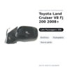 Außenspiegel Rechts Toyota Land Cruiser V8 Fj 200 2008+ – Elektrisch, Klappbar, Lackierbar – Bild 3