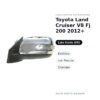 Specchietto Retrovisore Sinistro Toyota Land Cruiser V8 Fj 200 2012+ – Elettrico, con Freccia, Cromato – foto 2
