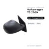 Specchietto Retrovisore Destro Volkswagen T5 2009 – Manuale, Nero – foto 2