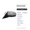 Specchietto Retrovisore Destro Universale – Elettrico, Riscaldato, Ripiegabile, con Freccia, Memoria, Angolo Cieco, Luce