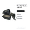 Specchietto Retrovisore Sinistro Toyota Yaris 2014+ – Elettrico, con Freccia, Verniciabile – foto 2