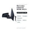 Specchietto Retrovisore Destro Mercedes Classe B W246 2011+ – Elettrico, Riscaldato, Ripiegabile, Memoria, Asferico, 18 Pin