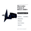 Specchietto Retrovisore Destro Mercedes Classe E W212 2009+ – Elettrico, Riscaldato, Ripiegabile, Memoria, Luce Cortesia