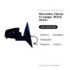 Specchietto Retrovisore Sinistro Mercedes Classe Cl Coupe’ W216 2010+ – Elettrico, Riscaldato, Ripiegabile, Memoria