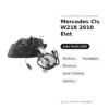 Specchietto Retrovisore Sinistro Mercedes Cls W218 2010 Elet – Elettrico, Riscaldato, Memoria, Luce Cortesia, Asferico