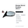Specchietto Retrovisore Sinistro Range Rover Evoque 2011+ – Elettrico, Riscaldato, Ripiegabile, con Freccia, Luce Cortesia