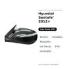 Specchietto Retrovisore Sinistro Hyundai Santafe’ 2012+ – Elettrico, Riscaldato, Ripiegabile, con Freccia, 9 Pin