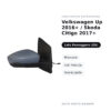 Specchietto Retrovisore Destro Volkswagen Up 2016+ / Skoda Citigo 2017+ – Manuale, con Freccia, Verniciabile – foto 2