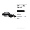 Specchietto Retrovisore Sinistro Citroen C3 2016+ – Manuale, con Freccia, 2 Pin, Nero – foto 2