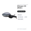 Specchietto Retrovisore Sinistro Citroen C3 2016+ – Manuale, con Freccia, 2 Pin, Verniciabile – foto 2