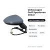 Specchietto Retrovisore Destro Volkswagen Golf Sportsvan 2014+ – Elettrico, Riscaldato, Ripiegabile, con Freccia, 10 Pin