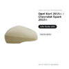 Calotta Specchietto Retrovisore Sinistro Opel Karl 2015+ / Chevrolet Spark 2015+ – Nera liscia, Verniciabile – foto 2