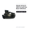 Specchietto Retrovisore Destro Skoda Octavia 2013 A Led Con Base Inferiore – foto 2