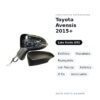 Außenspiegel Links Toyota Avensis 2015+ – Elektrisch, Beheizt, Klappbar, mit Blinker, Asphärisch, 9-polig, Lackierbar – Bild