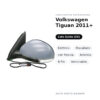 Außenspiegel Links Volkswagen Tiguan 2011+ – Elektrisch, Beheizt, mit Blinker, Asphärisch, 6-polig, Lackierbar – Bild 2