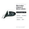 Specchietto Retrovisore Destro Mercedes Classe E W213 2016+ – Elettrico, Riscaldato, Luce Cortesia, Asferico, 8 Pin – foto 2