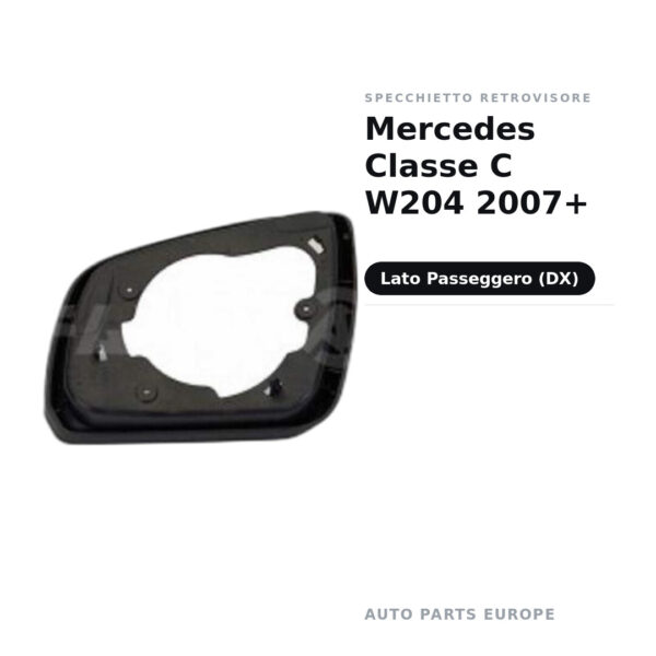 Außenspiegel Rechts Mercedes Klasse C W204 2007+ – Bild 2
