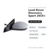 Außenspiegel Links Land Rover Discovery Sport 2015+ – Elektrisch, Beheizt, mit Blinker, Temperatursensor, 8-polig
