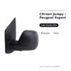 Specchietto Retrovisore Sinistro Citroen Jumpy / Peugeot Expert – Manuale, Nero – foto 2