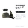 Specchietto Retrovisore Destro Volkswagen Amarok 07 2013+ – Elettrico, Riscaldato, Base Cromata, 5 Pin, Verniciabile – foto 2