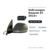 Specchietto Retrovisore Sinistro Volkswagen Amarok 07 2013+ – Elettrico, Riscaldato, Base Cromata, 5 Pin, Verniciabile