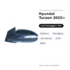 Außenspiegel Rechts Hyundai Tucson 2015+ – Elektrisch, Beheizt, mit Blinker, 6 Pin, Schwarz – Bild 2