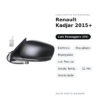 Specchietto Retrovisore Destro Renault Kadjar 2015+ – Elettrico, Riscaldato, Ripiegabile, con Freccia, Sonda Temp., 11 Pin