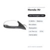 Specchietto Retrovisore Destro Honda Hr-V 2015+ – Elettrico, Riscaldato, Ripiegabile, con Freccia, 8 Pin, Verniciabile