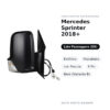 Specchietto Retrovisore Destro Mercedes Sprinter 2018+ – Elettrico, Riscaldato, con Freccia, 9 Pin, Nero (Variante B) – foto