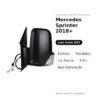 Außenspiegel Links Mercedes Sprinter 2018+ – Elektrisch, Beheizt, mit Blinker, 9 Pin, Schwarz (Variante B) – Bild 2