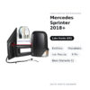 Specchietto Retrovisore Sinistro Mercedes Sprinter 2018+ – Elettrico, Riscaldato, con Freccia, 9 Pin, Nero (Variante C)
