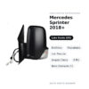 Specchietto Retrovisore Sinistro Mercedes Sprinter 2018+ – Elettrico, Riscaldato, con Freccia, Angolo Cieco, 9 Pin, Nero