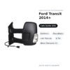 Specchietto Retrovisore Sinistro Ford Transit 2014+ – Elettrico, Riscaldato, con Freccia, 6 Pin, Nero (Variante C) – foto 2
